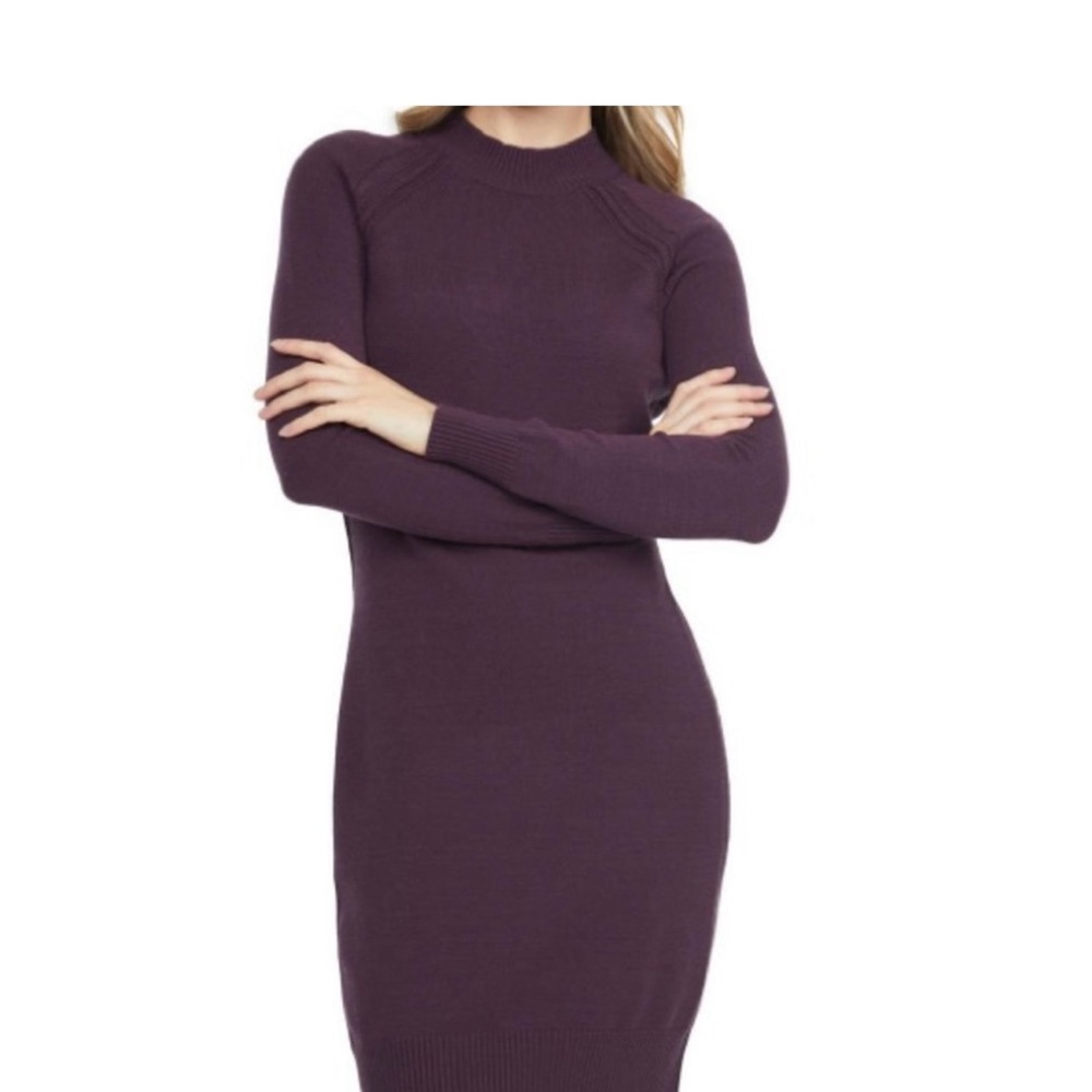 NWT Elegant Purple Knit Dress